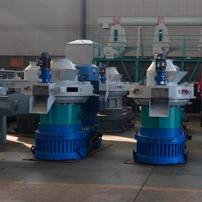 2.2-3kw máy điều hòa động cơ Biomass Pellet sản xuất dây chuyền 2-12mm