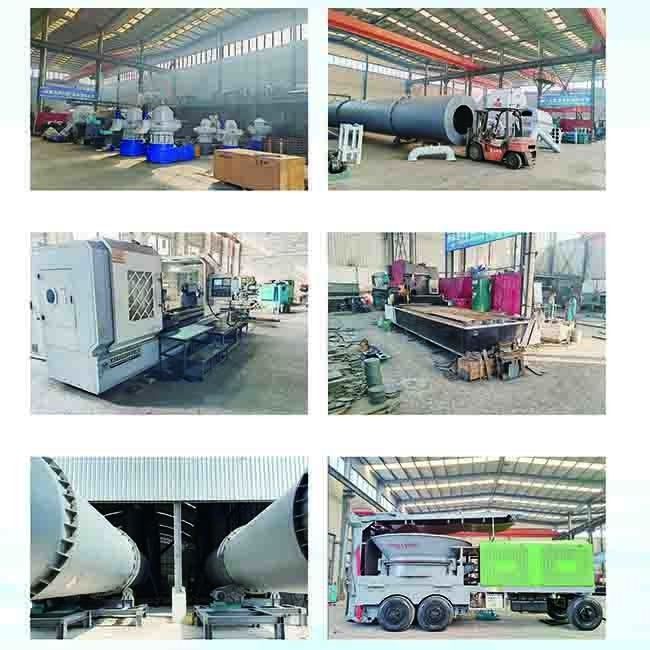 1-2 tấn / giờ Biomass Pellet Production Line 2-12mm 1.1-1.3 T / M3